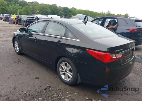 2013 Hyundai Sonata Gls из США, поврежденный, VIN 5NPEB4AC0DH807577